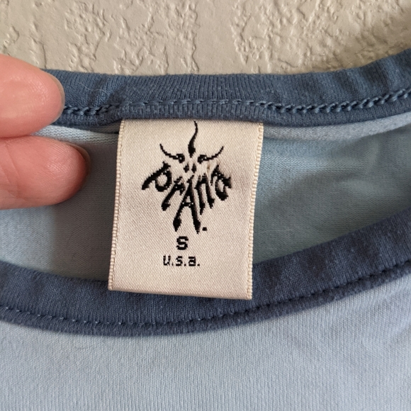 VTG Vintage women's PrAna blue tank top, small - Picture 6 of 7